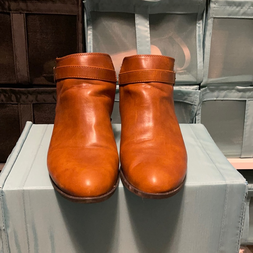 Faux leather Ankle boots